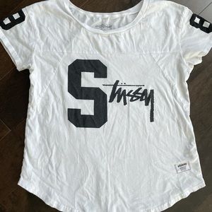 Stussy white tshirt